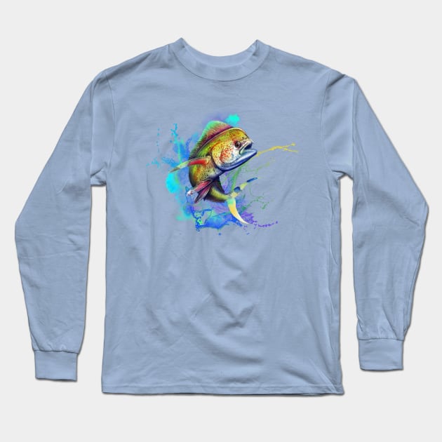 mahi mahi Long Sleeve T-Shirt by kidzgn